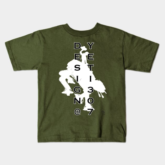 UPDOWN Kids T-Shirt by Yeti Ink ~ Yeti307